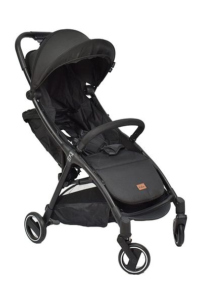 BabyCara Baby Stroller Foldable with Cup Holder Storage Basket One-Step Brake and Front Bumper