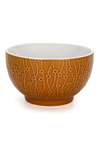 Fissman Bowl 14cm/640mlYellow Ceramic