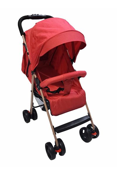 BabyCara Lightweight Stroller with Adjustable Seat and Convenient Storage Basket