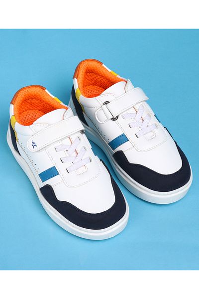 Pine kids Velcro Closure Casual Shoes - White