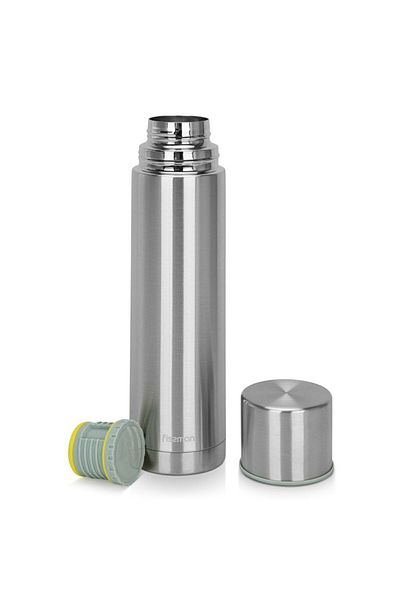 Fissman Double Wall Vacuum Flask 1000 ml Stainless Steel