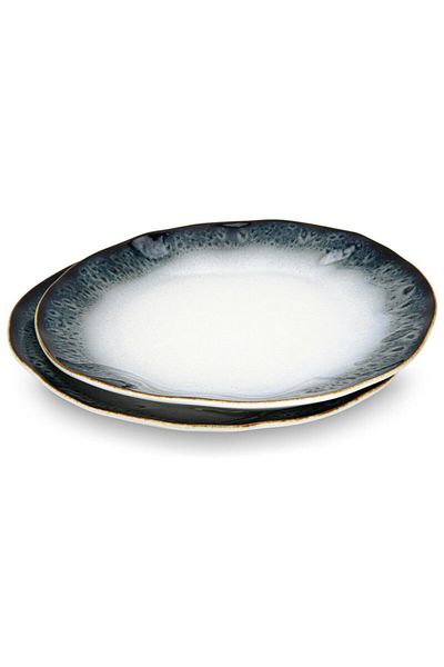 Fissman 2-Piece Plates Galactica Series 26cm Porcelain