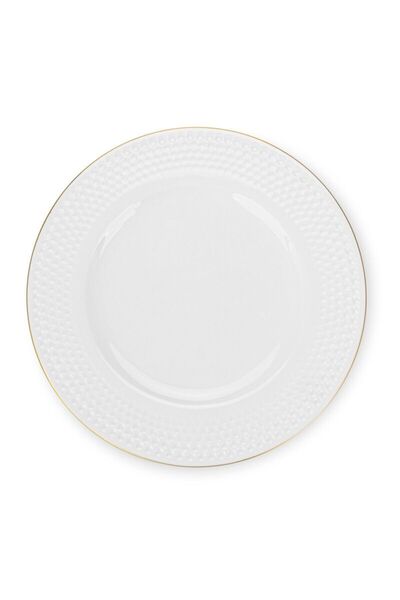 Fissman 2-Piece Plates Noemi Series 25cm Fine Bone China