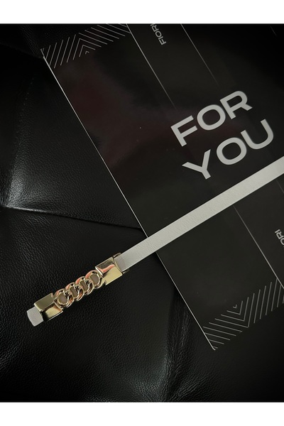 Fiori Curea de bază pentru pantaloni pentru femei, centură pentru jachetă, centură pentru rochie, centură pentru cămașă cu cataramă cu lanț subțire