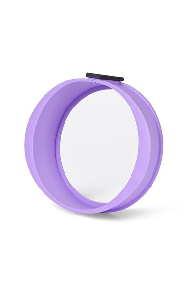 Fissman قاعدة قالب الكيك من الزجاج المقاوم للحرارة باللون الأرجواني القابل لل...