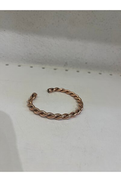 Zinnun Bakır burma bilezik