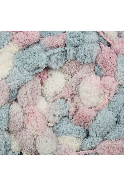 Himalaya Soft Turquoise & Rose Dried Yo-Yo Colors - Light Brown & Cream, 3 Pack