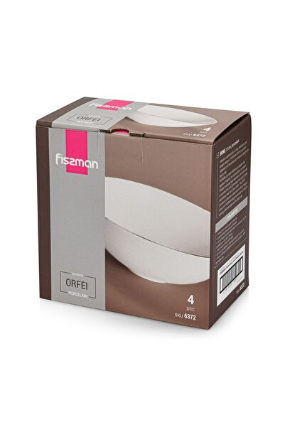 Fissman Orfei 1-piece Bowl White/Black 15cm