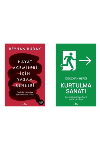Kronik Kitap Hayat Acemileri Için Yaşam Rehberi / Kurtulma Sanatı 2 Kitap Set