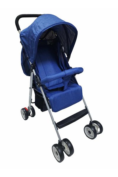 BabyCara Lightweight Stroller with Adjustable Seat and Convenient Storage Basket