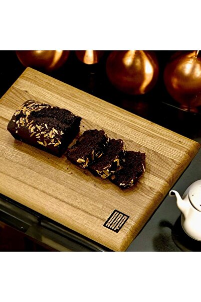 KAF Ahşap Lüks Kesme Tahtası Meşe Small