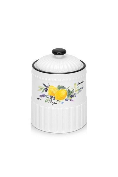 Fissman Sugar Bowl Lemon Provence Series 270 ml Porcelain