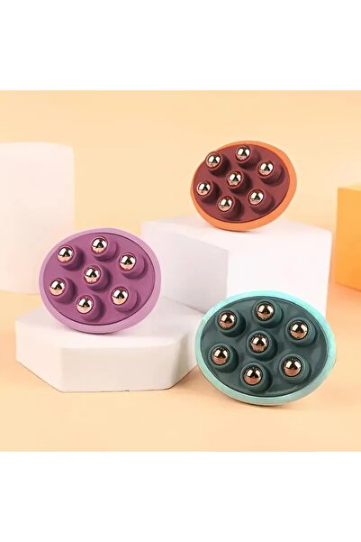 Ayver METAL SİLİNDİRLİ DÖNER BAŞLIKLI SELÜLİT VE TAM VÜCUT MASAJ SİLİNDİRİ