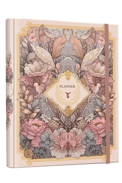 Victoria's Journals 17x24 εκ. Κρυφό σπειροειδές ατελείωτο πρόγραμμα προγραμματισμού ημερολογίου