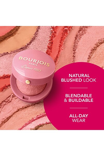Bourjois Little Round Pot Blush - 17 - Rose Tendresse, 2.5g