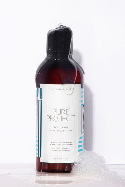 Pure Project Geranium & Rosemary Shower Gel