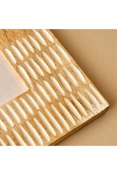 Bella Maison إطار ديكور شجرة المانجو إدنا طبيعي (23X2X28 سم)