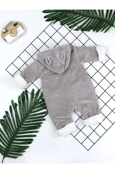 Nehad Bebe Welsoft Hooded Jumpsuit for Baby Boy