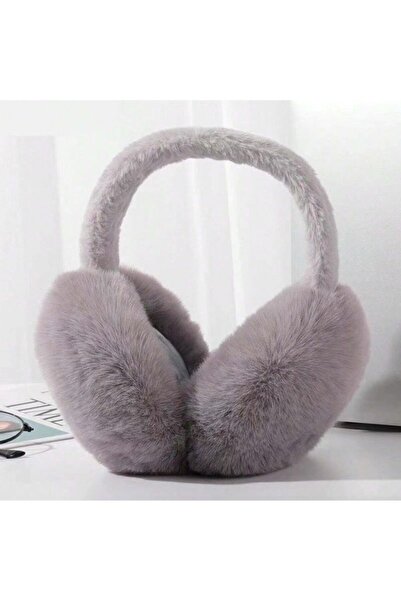 MSASTYLE Katlanır Peluş Tüylü Kışlık Kulaklık