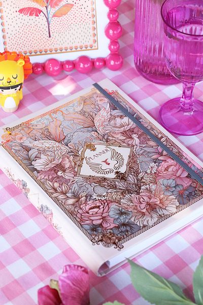 Victoria's Journals 17x24 εκ. Κρυφό σπειροειδές ατελείωτο πρόγραμμα προγραμματισμού ημερολογίου