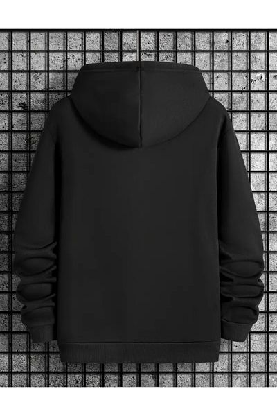Marco Fresco Ufc Printed Men's Hooded Sweatshirt Creative Design with Stretchy Fabric for Comfortable Use