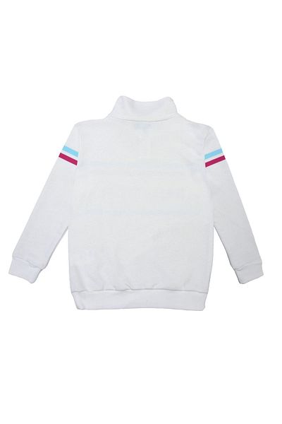 Benetton Girl's Ecru Sweatshirt