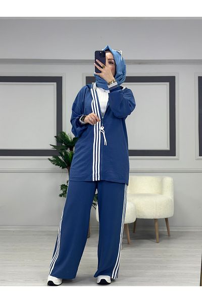 ButikKardelen Rod Hood Detailed Hijab Set