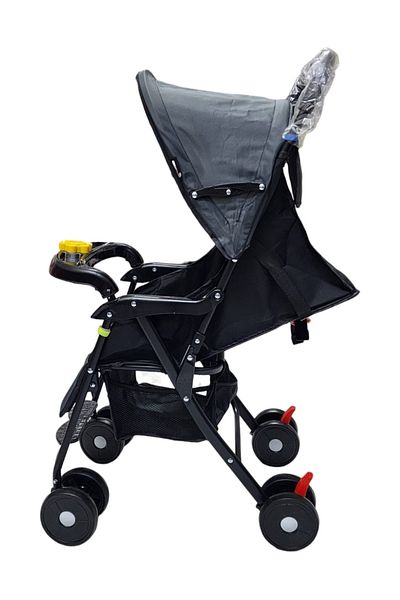 BabyCara Lightweight Stroller with Adjustable Seat and Convenient Storage Basket
