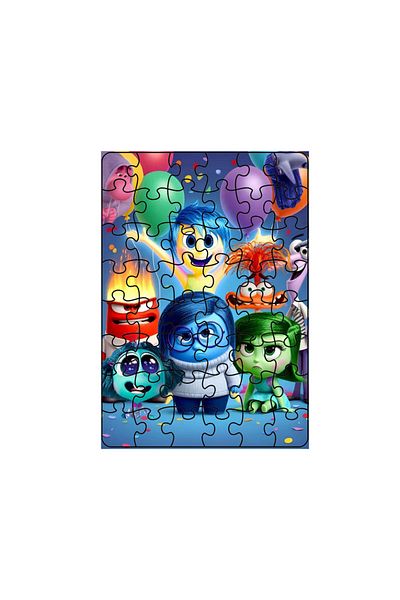 ALPŞAN TİCARET Reverse Face Puzzle 99 Pieces Reverse Face Set of 2 Puzzle