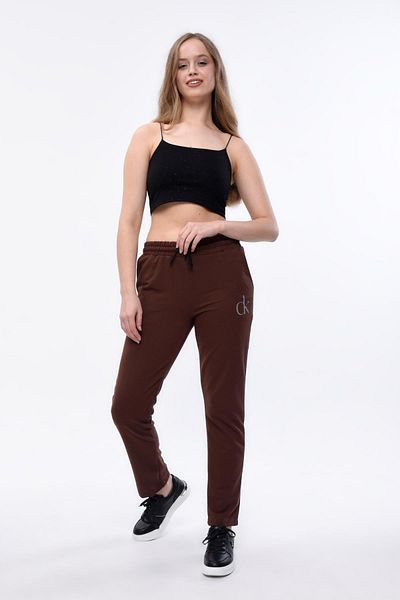 dk denemekabini Γυναικείο Φούτερ Skinny Leg - Καφέ