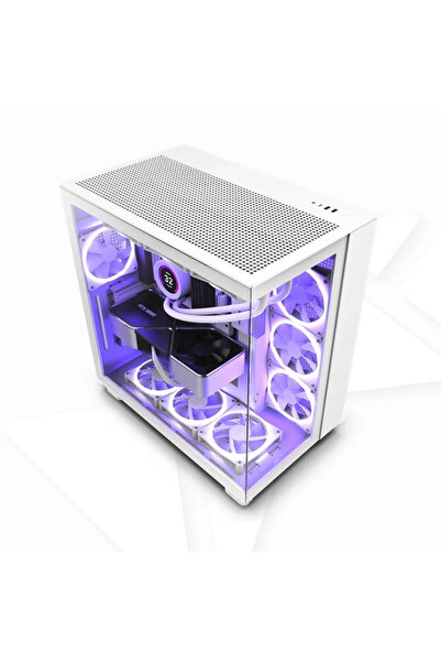 Nzxt H9 Flow Case White
