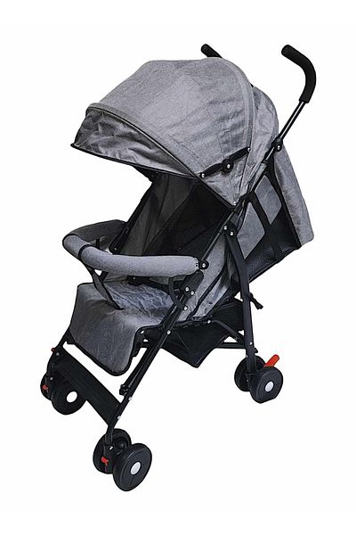 BabyCara Lightweight Stroller with Adjustable Seat and Convenient Storage Basket