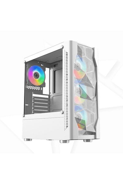 HighEnd High End PRESUS ATX 4 ARGB Fan Case White