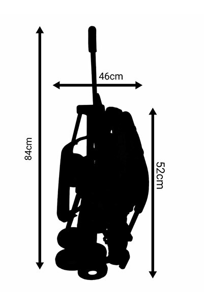 BabyCara Lightweight Stroller with Adjustable Seat and Convenient Storage Basket