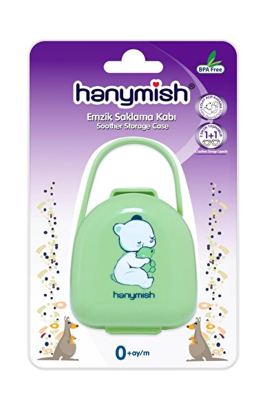 Hanymish Emzik Saklama Kabı Saplı Kilit Sistemli