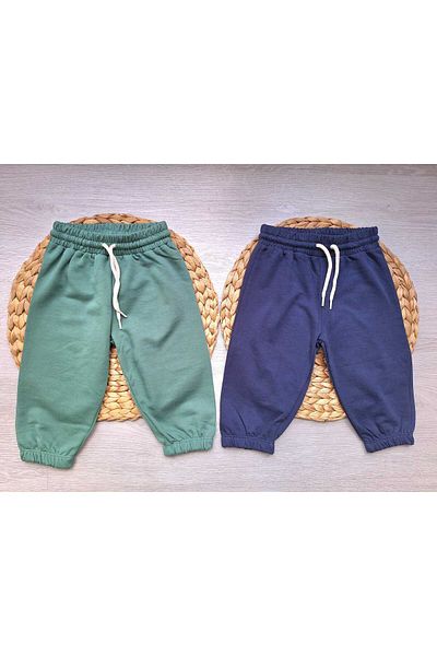 Nimini Kids Seasonal Baby 2-Piece Elastic Trousers Tracksuit Laces and Details 3 Months - 5 Years