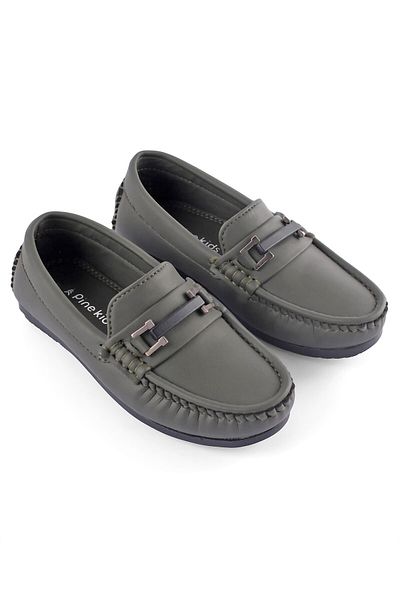 Pine kids حذاء رسمي سهل الارتداء - أخضر