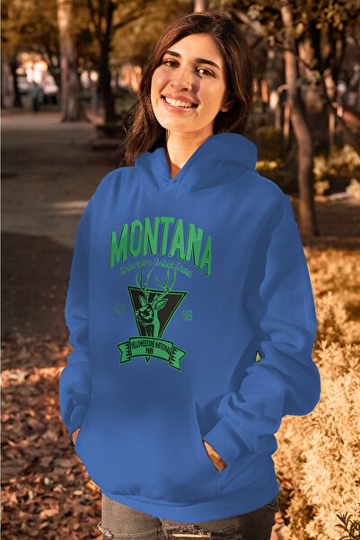 NEW MODA - Суитшърт с принт „Монтана“