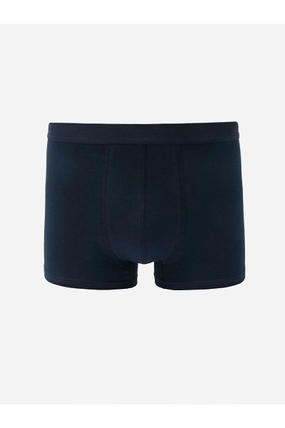 LC Waikiki Ανδρικό μπόξερ 3 τεμαχίων Navy Blue Standard Fit Cotton Flexible