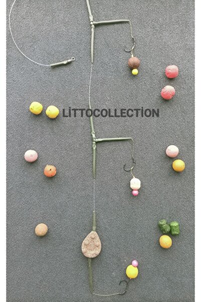 LittoCollection 3 Adet Boili'li Sazan Rig Takımı ( Muz-tnt-bal Ve Vanilya )