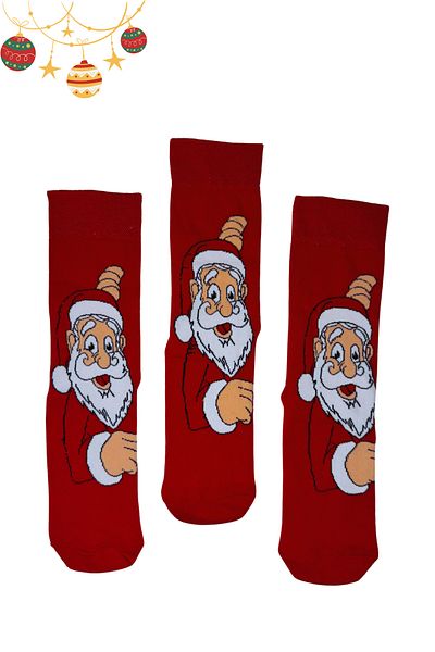PJ & Me Cute Santa Claus Figured Christmas Stocking