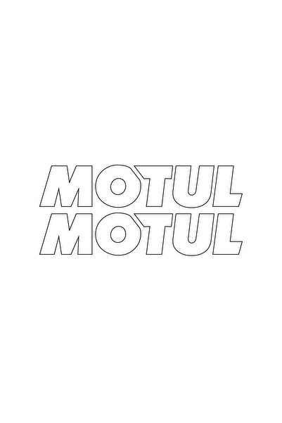 rez نموذج ملصق صغير مكتوب من Motul