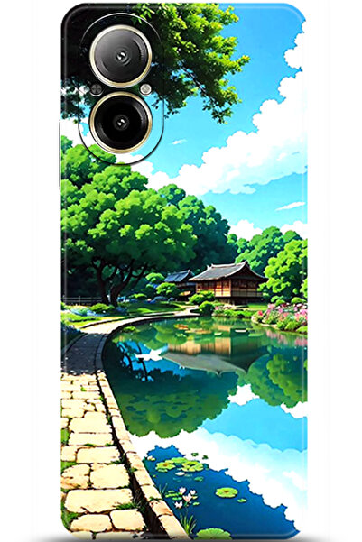 realme 12 Lite Kılıf HD Baskılı Kılıf - Keep Following 5463