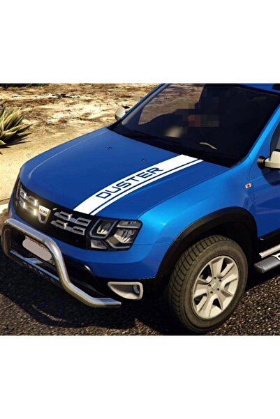 BİLGİMOLA Renault Dacia Duster Front Hood Stripe Sticker Sticker Model