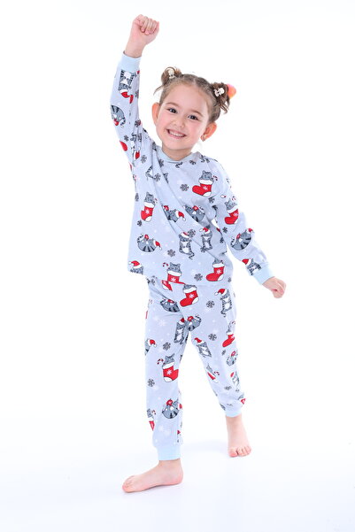 Krazber Kış Masalı Kız Çocuk Pijama Takımı