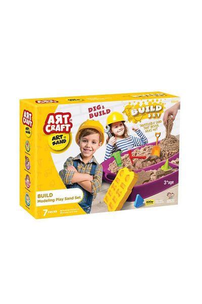 Art Craft Nessiworld 03949 Artsand Construction Sand Set 600 Gr -Fentoys