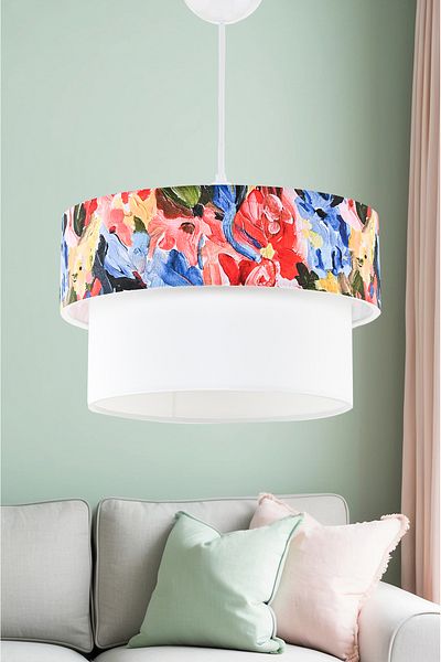 EvLight Oil Paint Fresh Pendant Chandelier