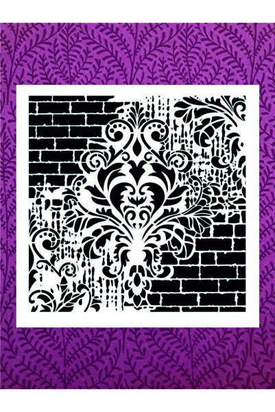 Stencilsarayi STENCİL SARAYİ BOYAMA ŞABLON DESENLER - 8662 ÖLÇÜ 60X60