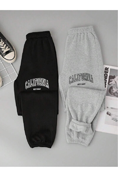 Derays Φούτερ Jogger 2 συσκευασιών California Printed