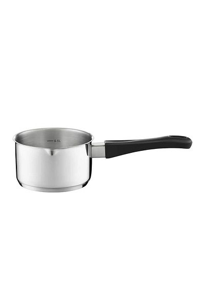 Homelux Tigaie din oțel inoxidabil, argintiu, 12 cm, 0,8 l, Vikos